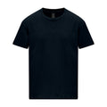 Pitch Black - Front - Gildan Childrens-Kids Softstyle Midweight T-Shirt