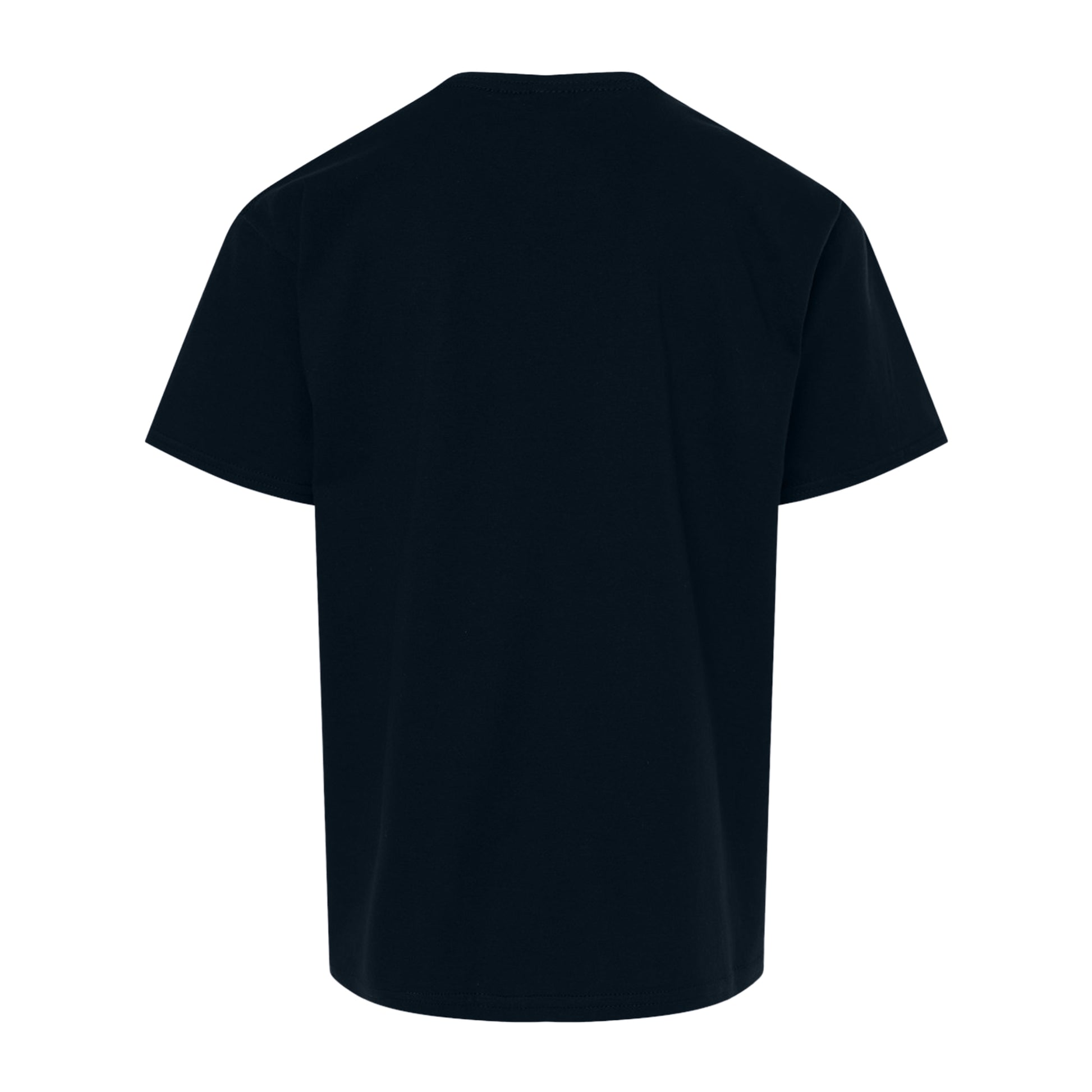 Pitch Black - Back - Gildan Childrens-Kids Softstyle Midweight T-Shirt