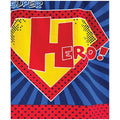 Blue-Red-Yellow - Front - Home & Living Childrens-Kids Superhero Microfibre Hooded Towel