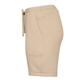 Tan - Side - Bella + Canvas Mens Sweat Shorts