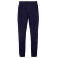 Navy - Front - Ecologie Mens Crater Recycled Jogging Bottoms