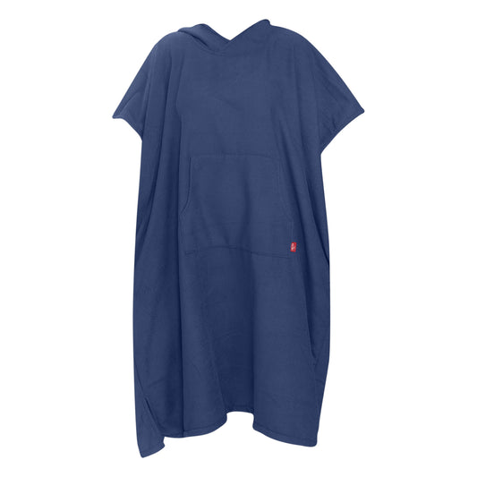 Navy - Front - Home & Living Unisex Adult Cotton Poncho