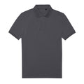 Dark Grey - Front - B&C Mens My Eco Polo Shirt