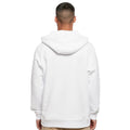 White - Back - Build Your Brand Mens Ultra Heavy Regular Hoodie