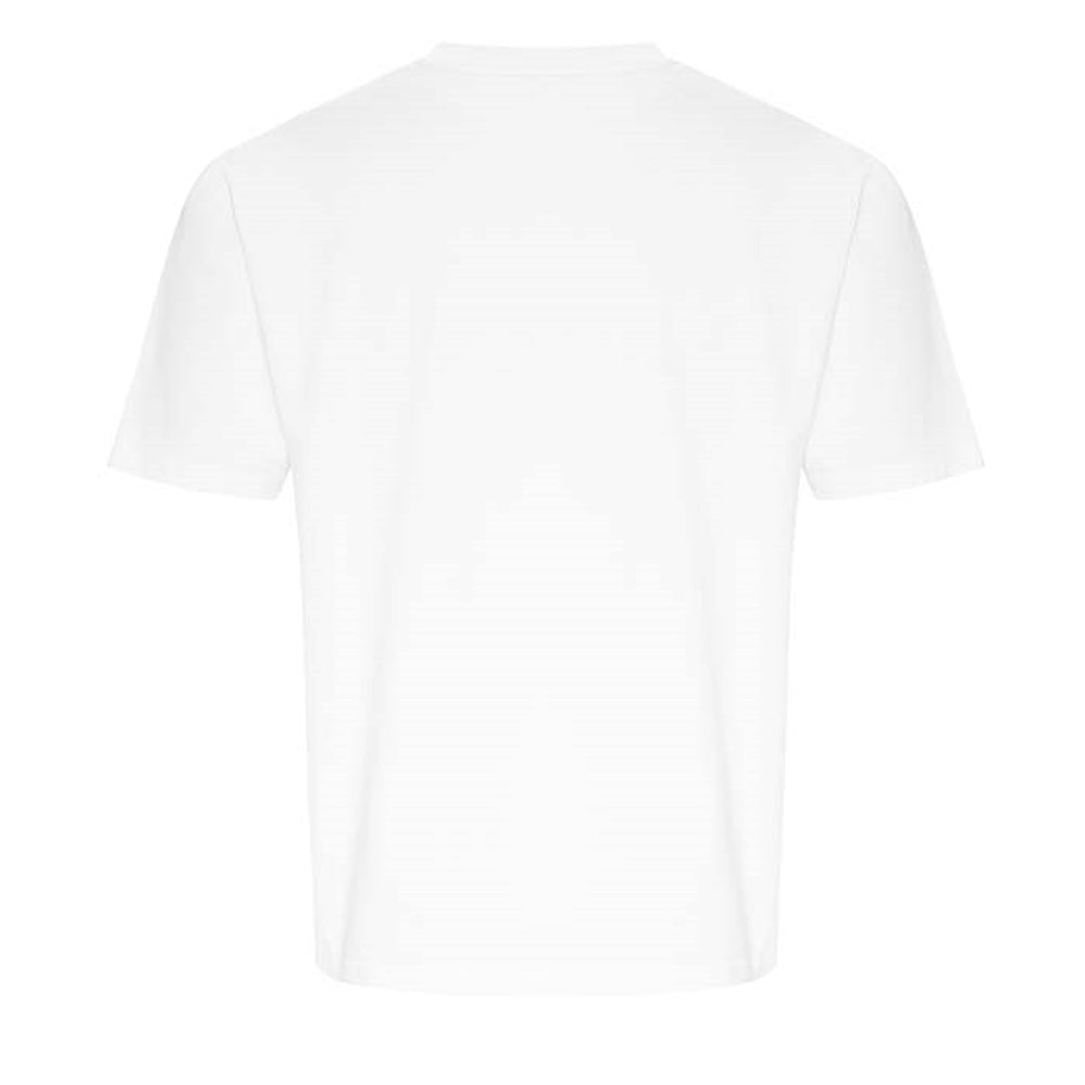 White - Back - Ecologie Unisex Adult Arrow Heavy Oversized T-Shirt