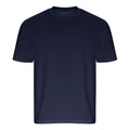 Navy - Front - Ecologie Unisex Adult Arrow Heavy Oversized T-Shirt