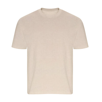 Stone - Front - Ecologie Unisex Adult Arrow Heavy Oversized T-Shirt