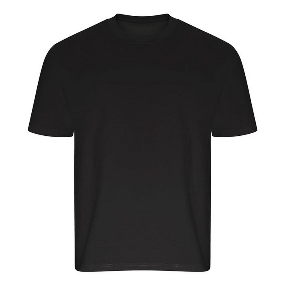 Black - Front - Ecologie Unisex Adult Arrow Heavy Oversized T-Shirt