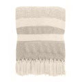 Natural - Front - Home & Living Izzy Recycled Throw