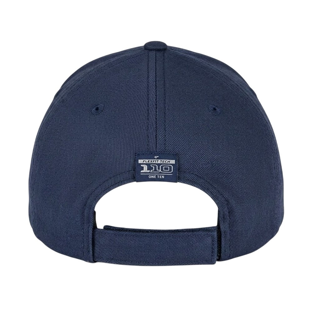 Navy - Back - Flexfit 110 Snapback Cap