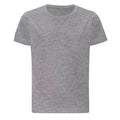 Heather Grey - Front - Awdis Childrens-Kids Just Ts The 100 T-Shirt