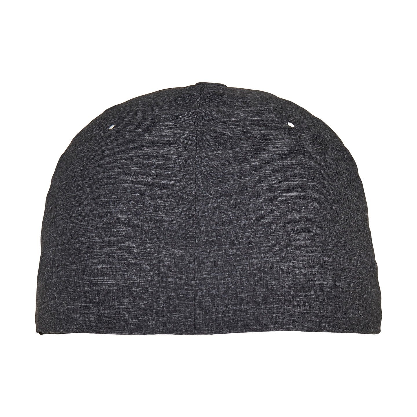 Blue-Charcoal Melange - Back - Yupoong Unisex Adult Flexfit Delta Trucker Cap