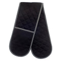 Black - Front - Home & Living Pro Chef Double Oven Gloves