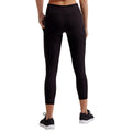 Black - Pack Shot - TriDri Womens-Ladies Recycled 7-8 Leggings