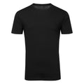 Black - Front - TriDri Unisex Adult Organic T-Shirt