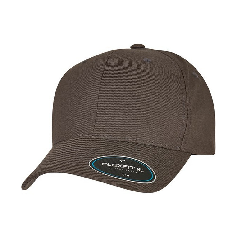 Dark Grey - Front - Flexfit Unisex Adult NU Baseball Cap