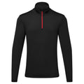 Black-Red - Front - TriDri Mens Athletic Top