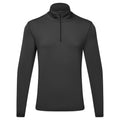 Charcoal-Black - Front - TriDri Mens Athletic Top