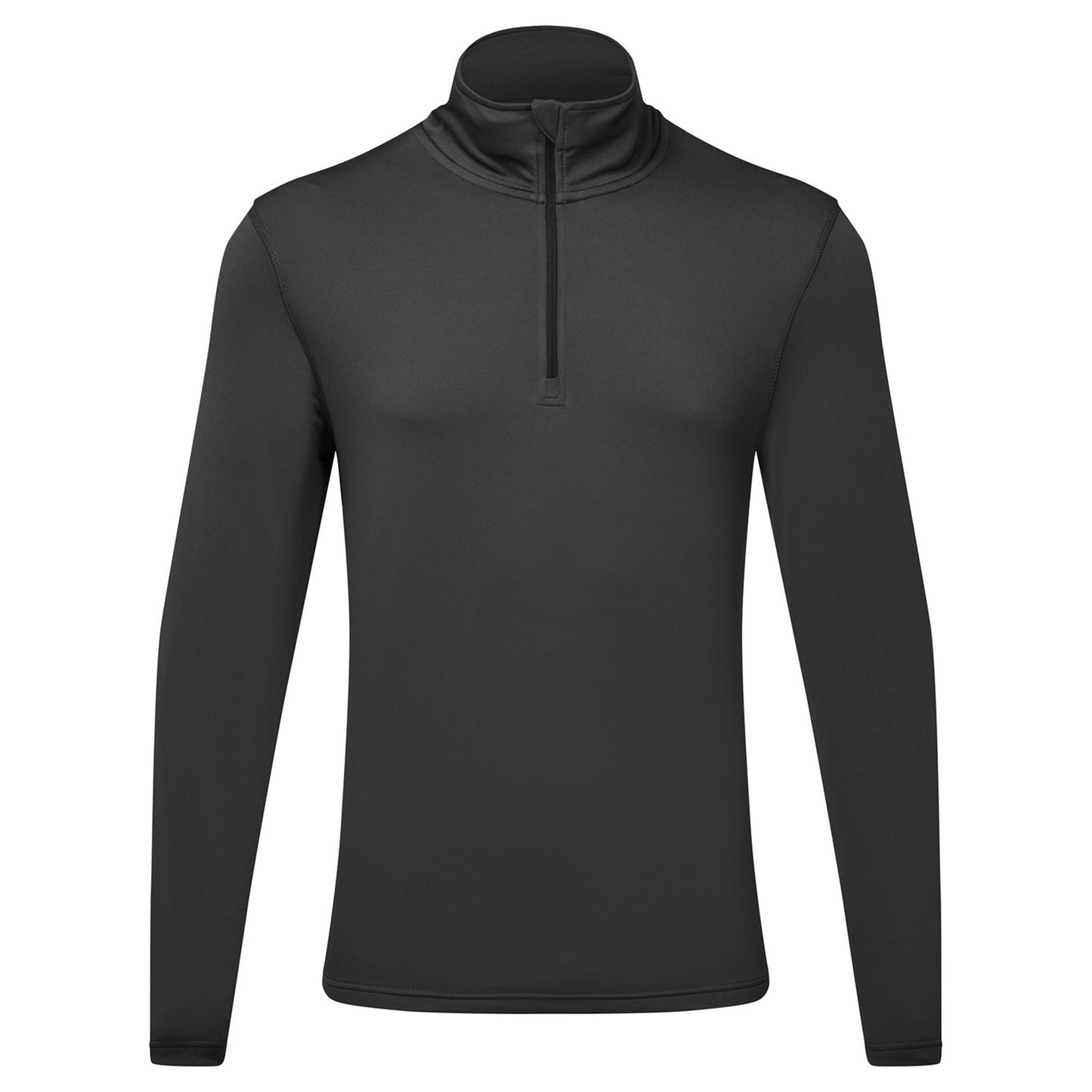 Charcoal-Black - Front - TriDri Mens Athletic Top