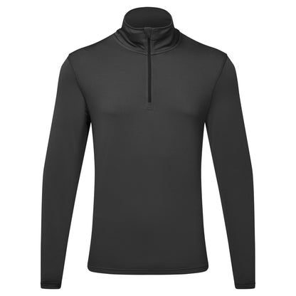 Charcoal-Black - Front - TriDri Mens Athletic Top