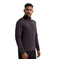 Charcoal-Black - Side - TriDri Mens Athletic Top