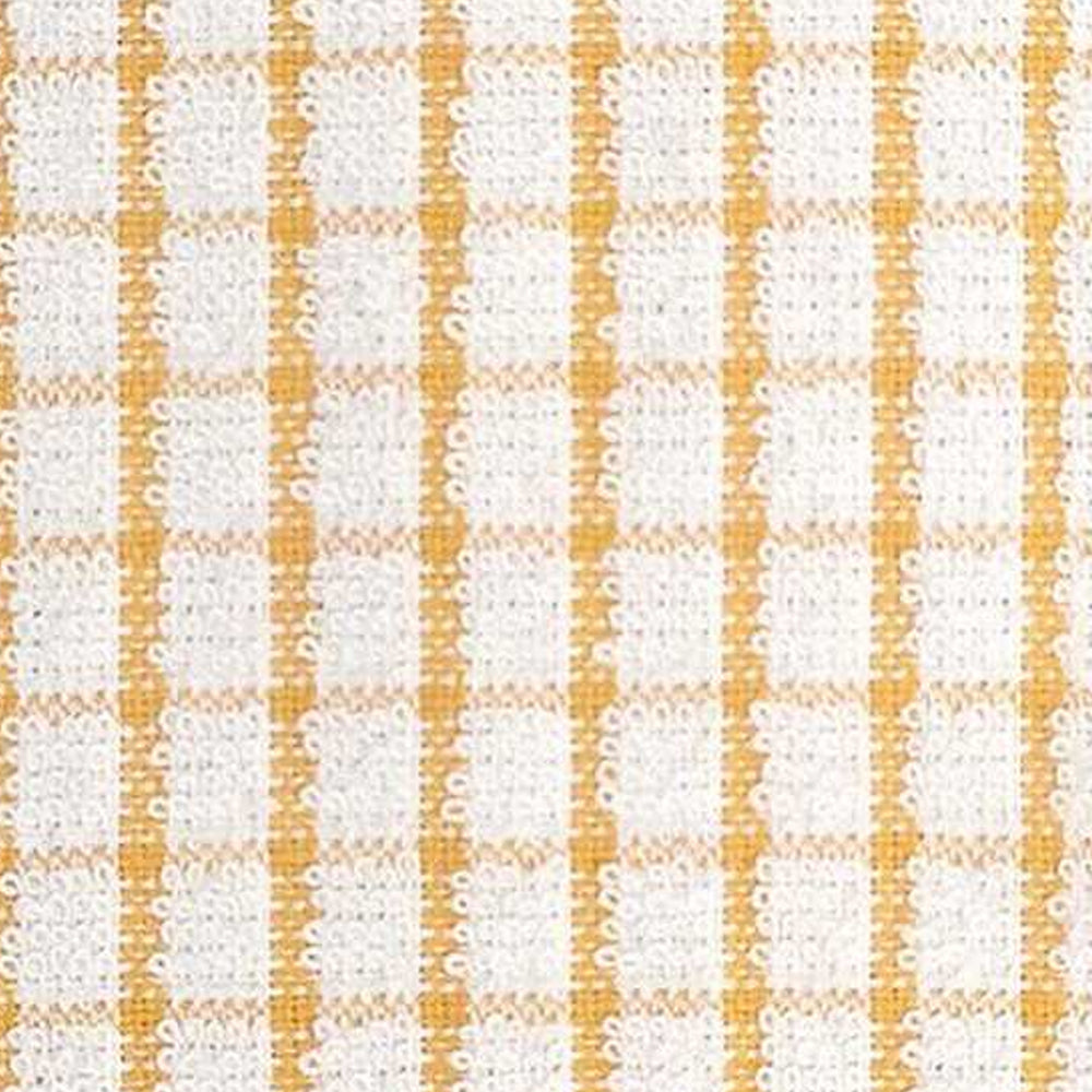 Yellow - Back - Home & Living Terrycloth Recycled Tea Towel (Pack of 2)