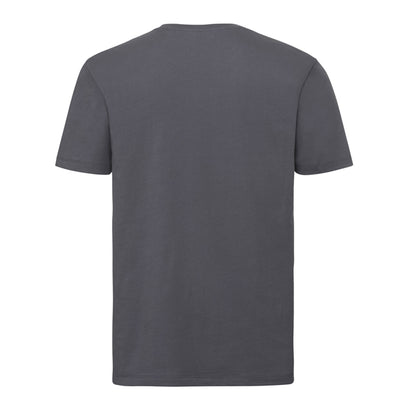 Convoy Grey - Back - Russell Mens Organic T-Shirt