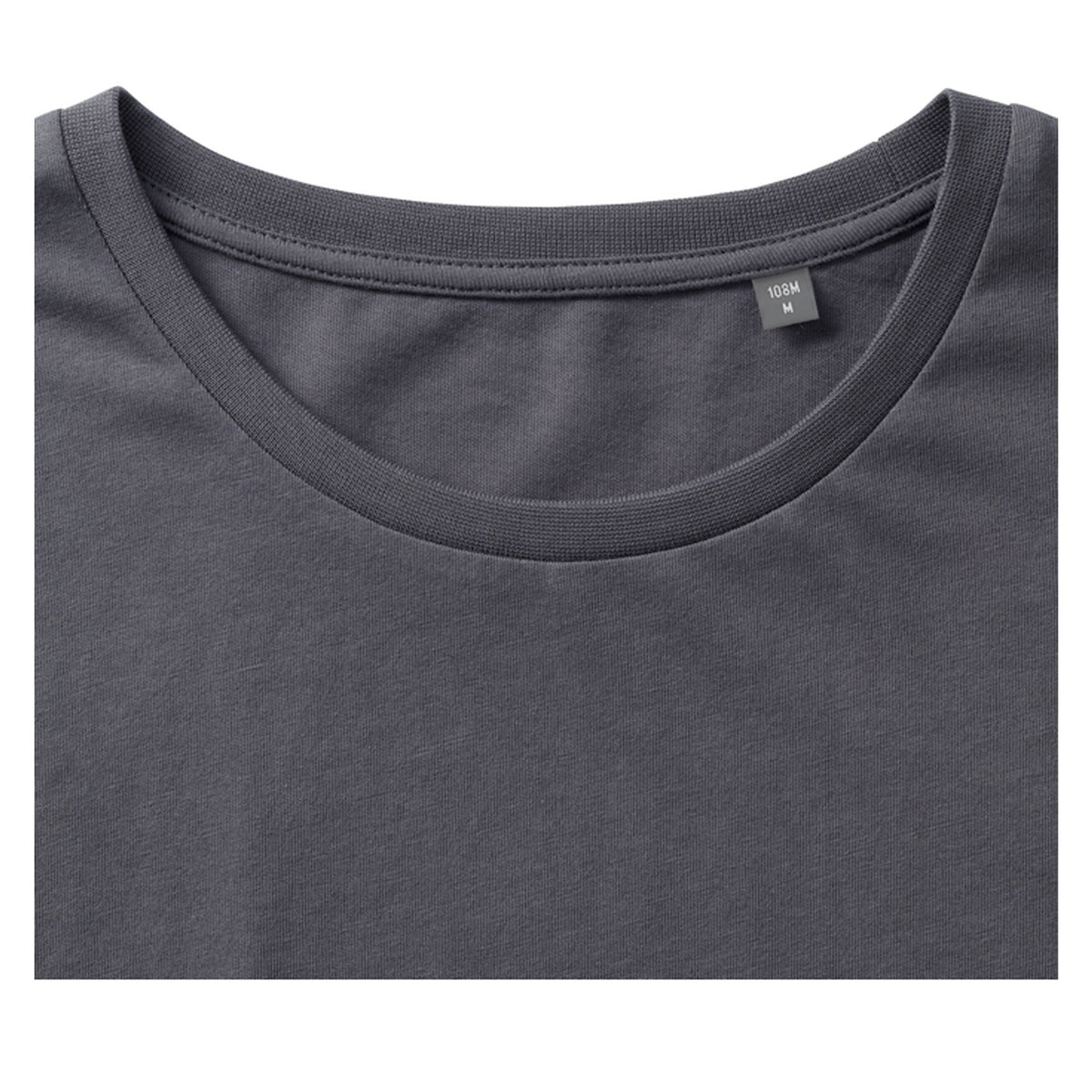 Convoy Grey - Lifestyle - Russell Mens Organic T-Shirt