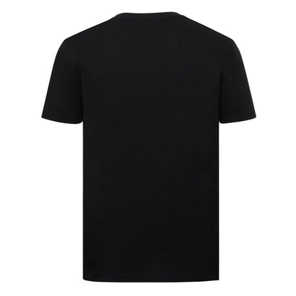 Black - Back - Russell Mens Organic T-Shirt