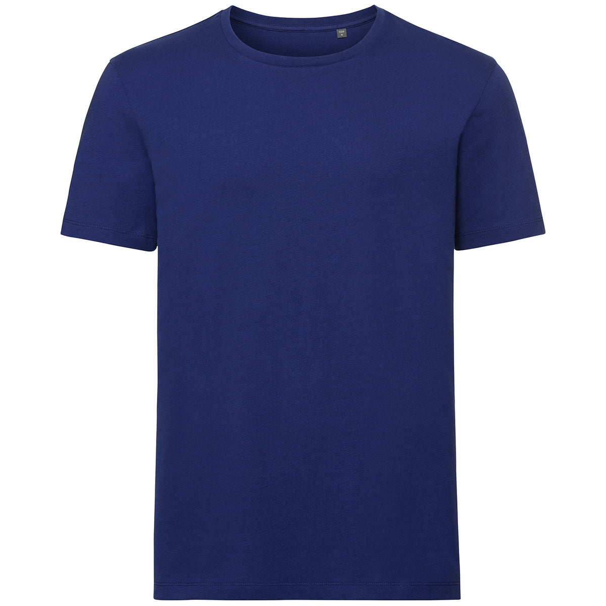 Bright Royal - Front - Russell Mens Organic T-Shirt