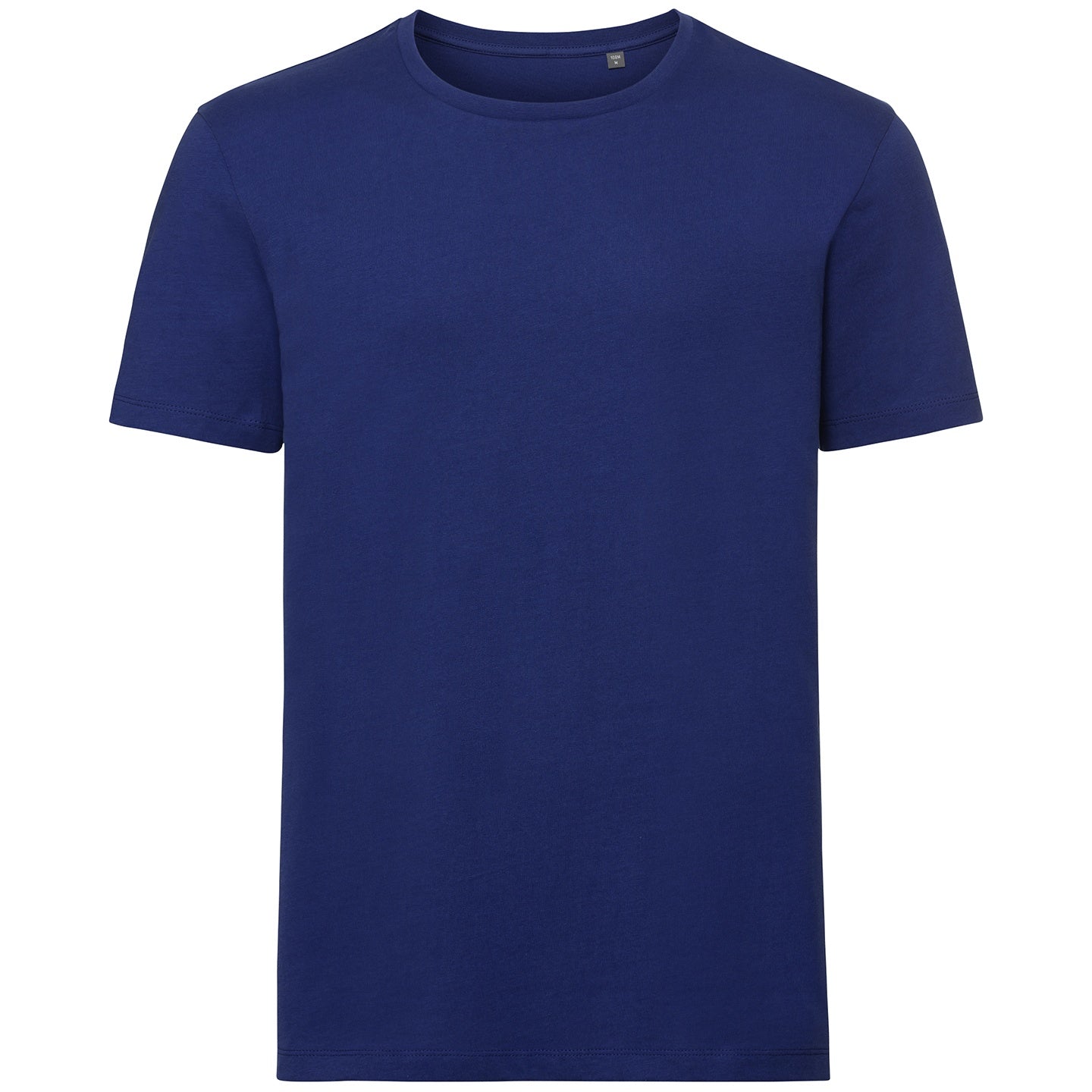 Bright Royal - Front - Russell Mens Organic T-Shirt