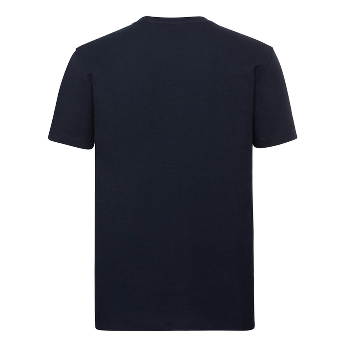 French Navy - Back - Russell Mens Organic T-Shirt