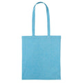 Sky Blue Marl - Front - Nutshell Recycled Cotton Shopper