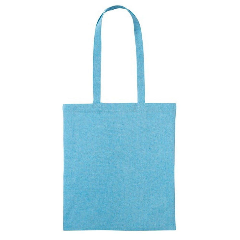 Sky Blue Marl - Front - Nutshell Recycled Cotton Shopper
