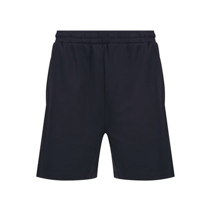Navy - Front - Finden & Hales Childrens-Kids Knitted Sweat Shorts