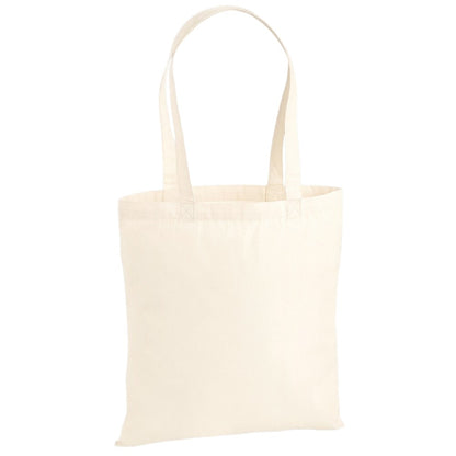 Natural - Front - Westford Mill Premium Cotton Tote Bag