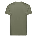 Classic Olive - Back - Fruit of the Loom Mens Super Premium T-Shirt