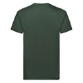 Bottle Green - Back - Fruit of the Loom Mens Super Premium T-Shirt