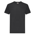 Black - Front - Fruit of the Loom Mens Super Premium T-Shirt