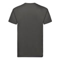 Light Graphite - Back - Fruit of the Loom Mens Super Premium T-Shirt