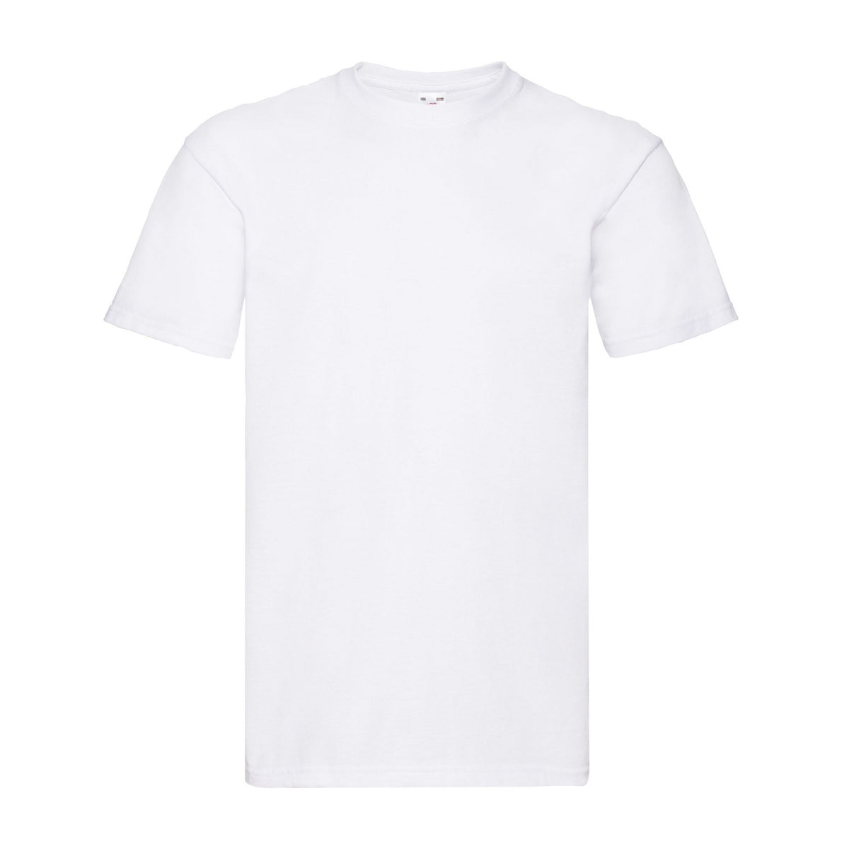 White - Front - Fruit Of The Loom Mens Super Premium T-Shirt