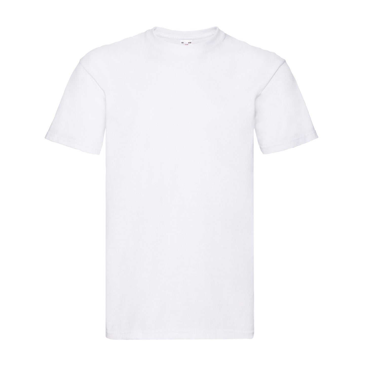 White - Front - Fruit of the Loom Mens Super Premium T-Shirt