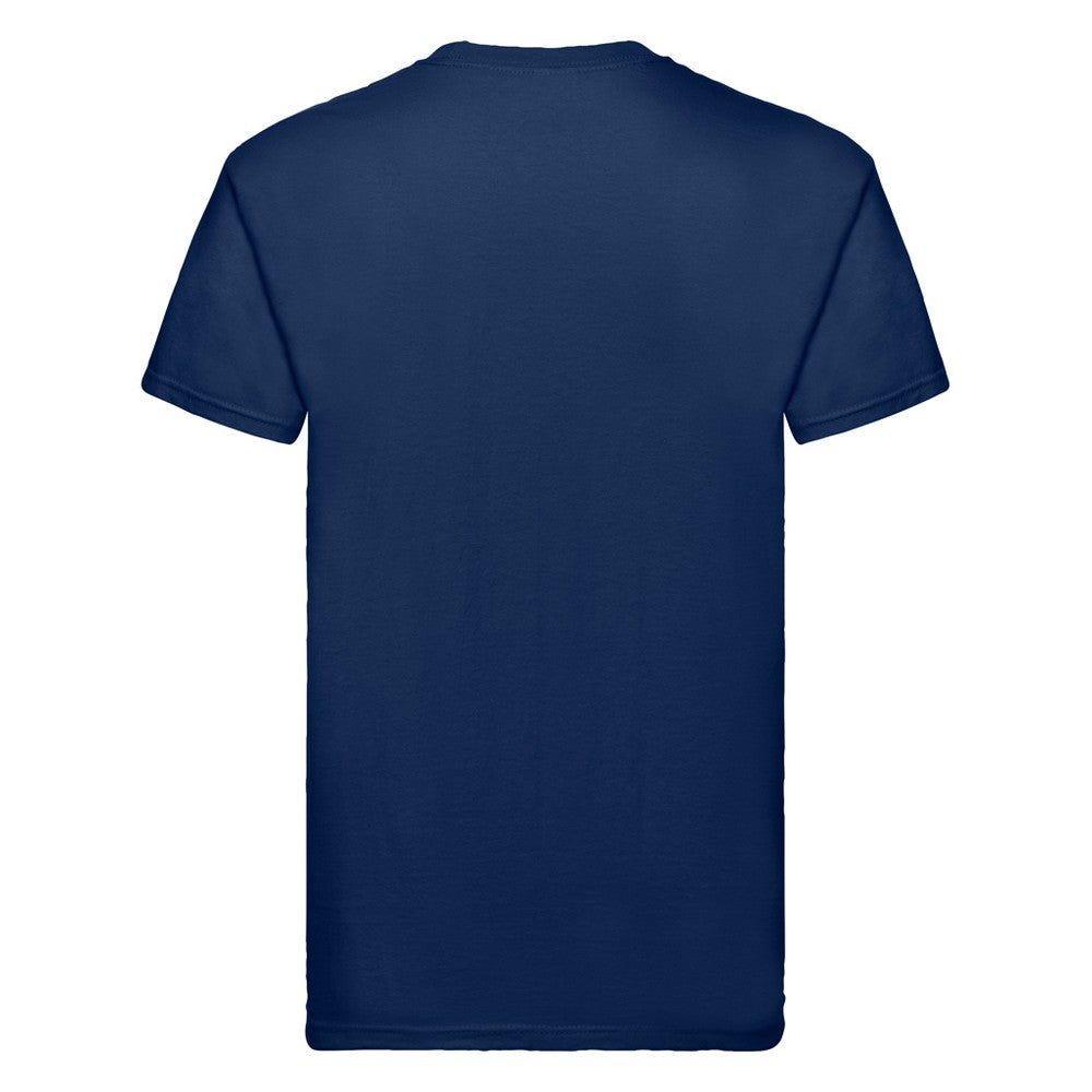 Navy - Back - Fruit of the Loom Mens Super Premium T-Shirt