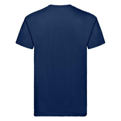 Navy - Back - Fruit of the Loom Mens Super Premium T-Shirt