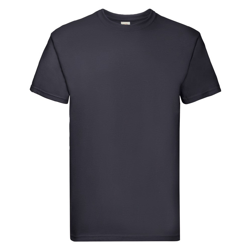 Deep Navy - Front - Fruit Of The Loom Mens Super Premium T-Shirt