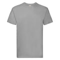 Zinc - Front - Fruit of the Loom Mens Super Premium T-Shirt