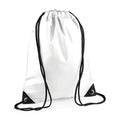 White - Front - Bagbase Premium Drawstring Bag