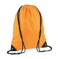 Fluorescent Orange - Front - Bagbase Premium Drawstring Bag