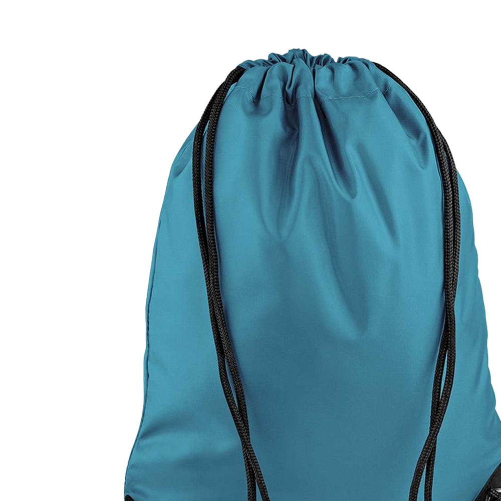 Ocean Blue - Back - Bagbase Premium Drawstring Bag