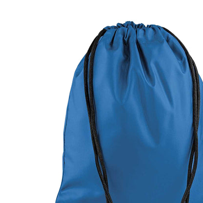 Sapphire Blue - Back - Bagbase Premium Drawstring Bag